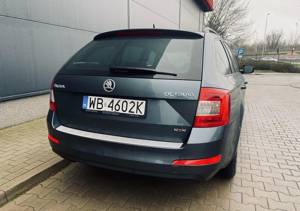 Skoda Octavia cena 53500 przebieg: 185700, rok produkcji 2015 z Warszawa małe 211